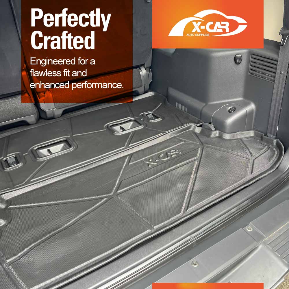 Heavy Duty Cargo Mat Boot Liner for Mitsubishi Pajero 2006-2022 Heavy Duty Cargo Trunk Mat Luggage Tray