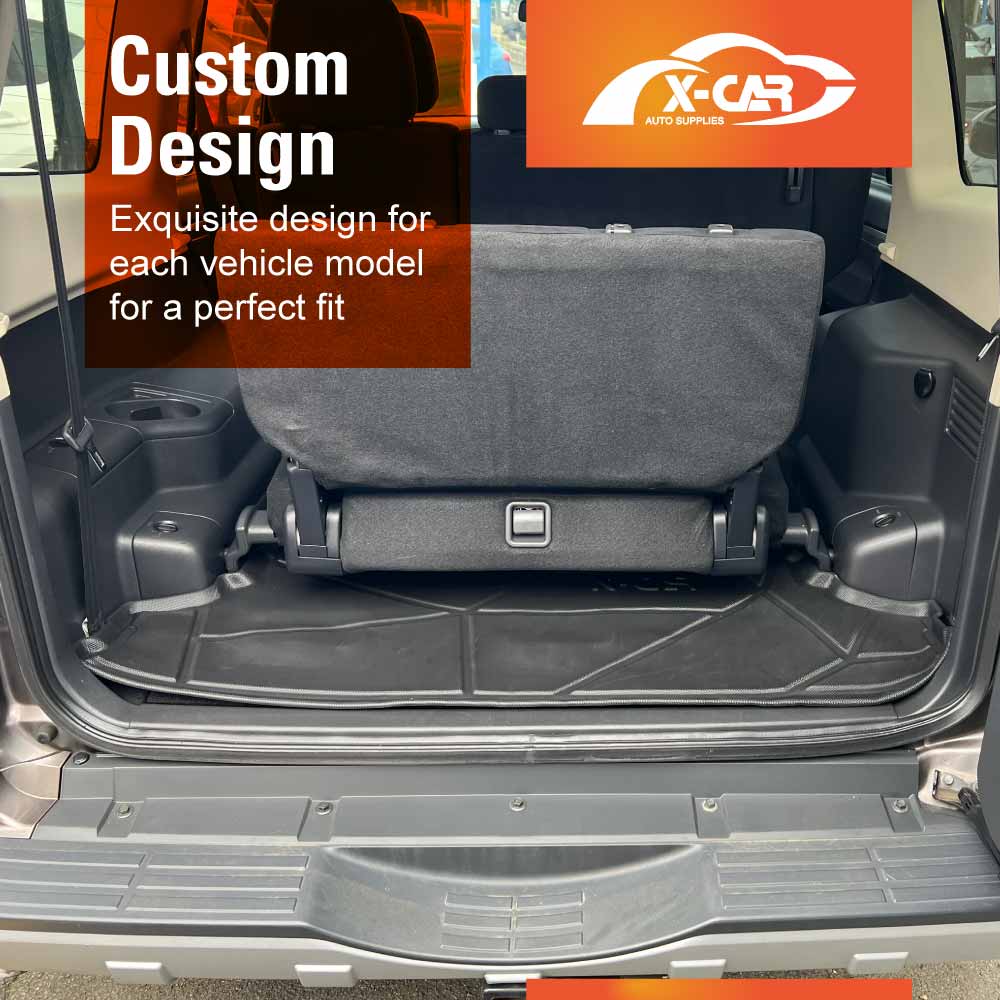Heavy Duty Cargo Mat Boot Liner for Mitsubishi Pajero 2006-2022 Heavy Duty Cargo Trunk Mat Luggage Tray