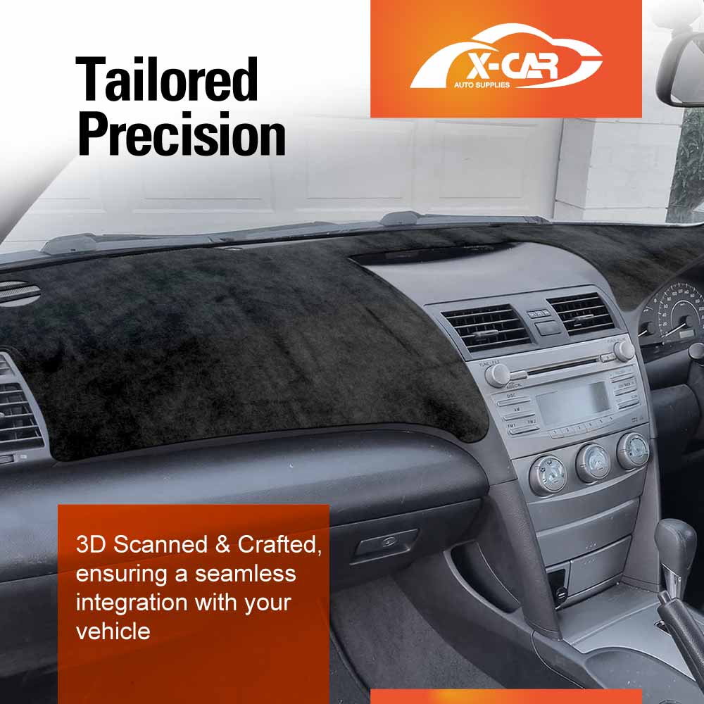 Dash Mat for Toyota Camry 2007-2011 Non-Slip Microfiber Pad Cover Interior Accessories