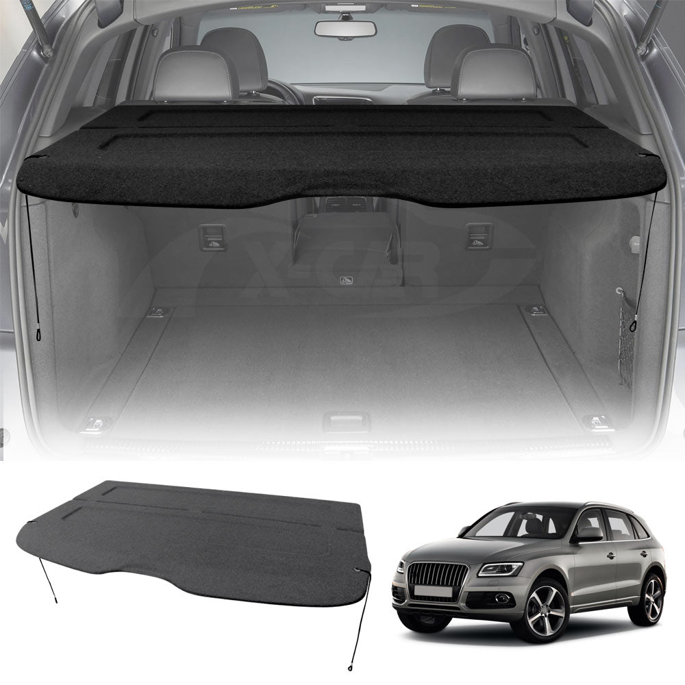 Car Trunk Shade for Audi Q5 SQ5 2009-2016 Rear Cargo Security Shield Luggage Cover Board Blinder