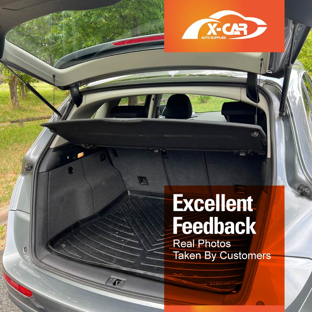 Car Trunk Shade for Audi Q5 SQ5 2009-2016 Rear Cargo Security Shield Luggage Cover Board Blinder