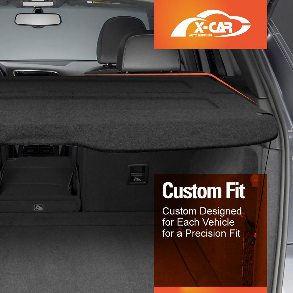 Car Trunk Shade for Audi Q5 SQ5 2009-2016 Rear Cargo Security Shield Luggage Cover Board Blinder