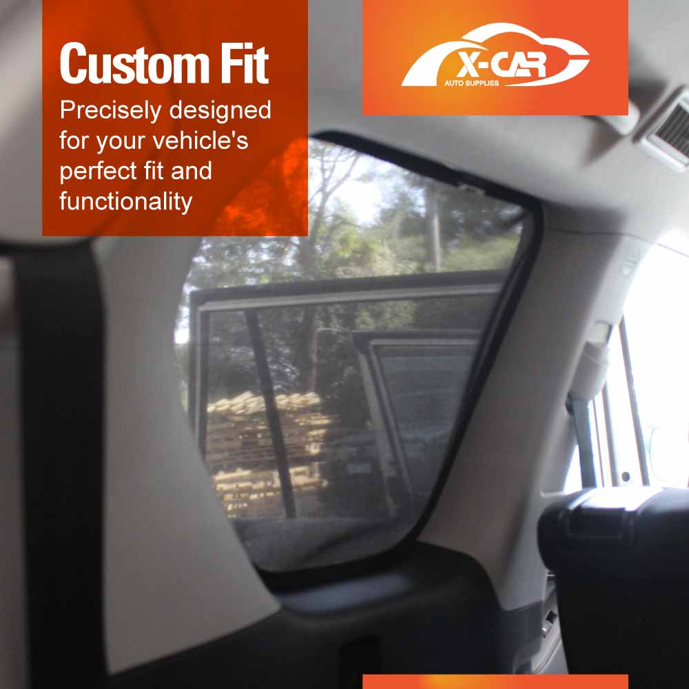 Window Sun Shades for Toyota Prado 150 Series With Spare Wheel On Tailgate 2009-2024 Car Custom Rear Windscreen Shade Blind Mesh