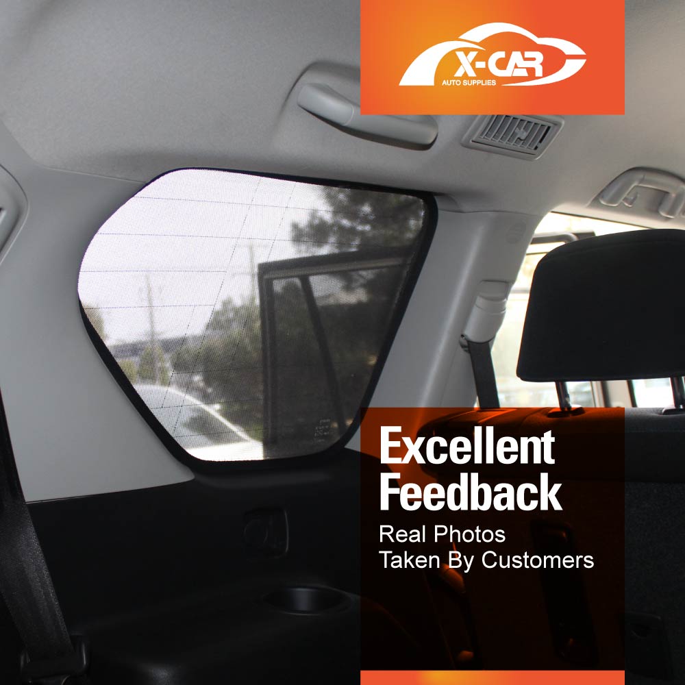 Port Rear Window Sun Shade for Toyota Prado 150 Series 2009-2024 Car Sun Blind Mesh