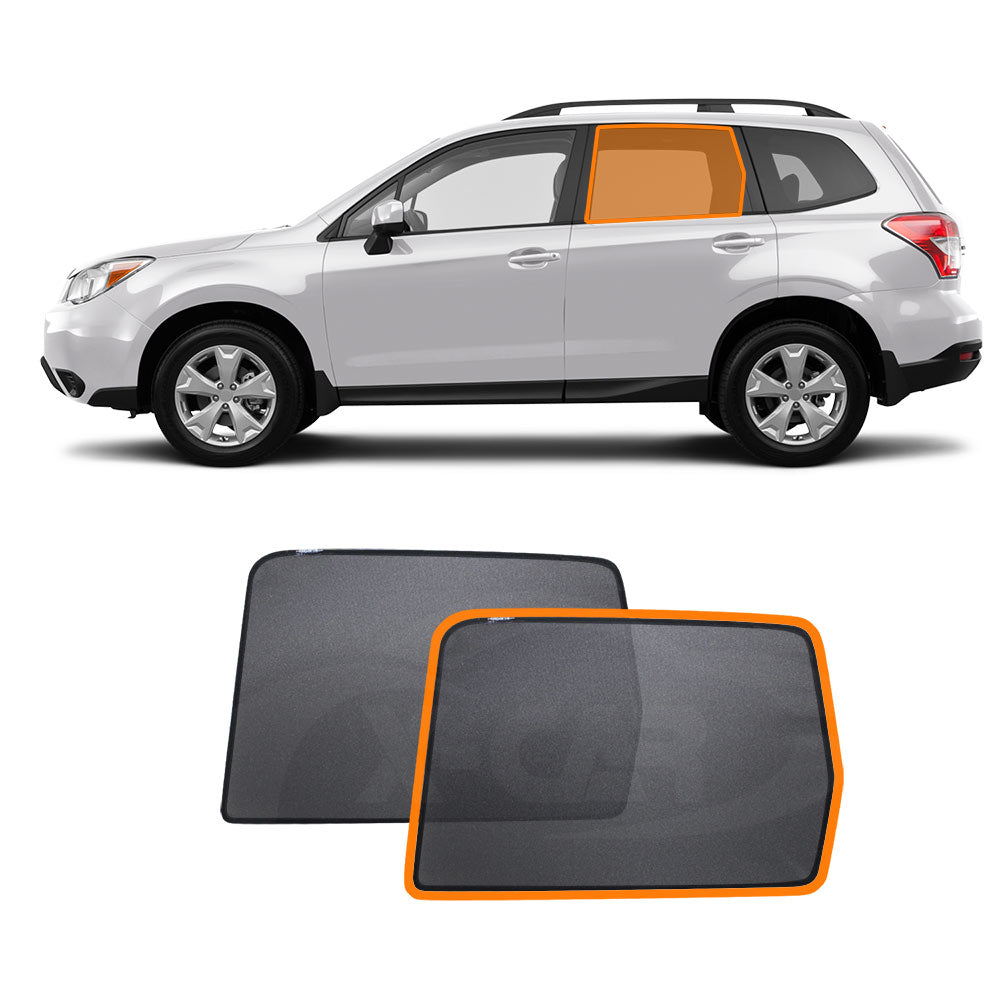 Rear Window Sun Shade for Subaru Forester 2012 2013 2014 2015 2016 2017 2018 Car Sun Blind Mesh