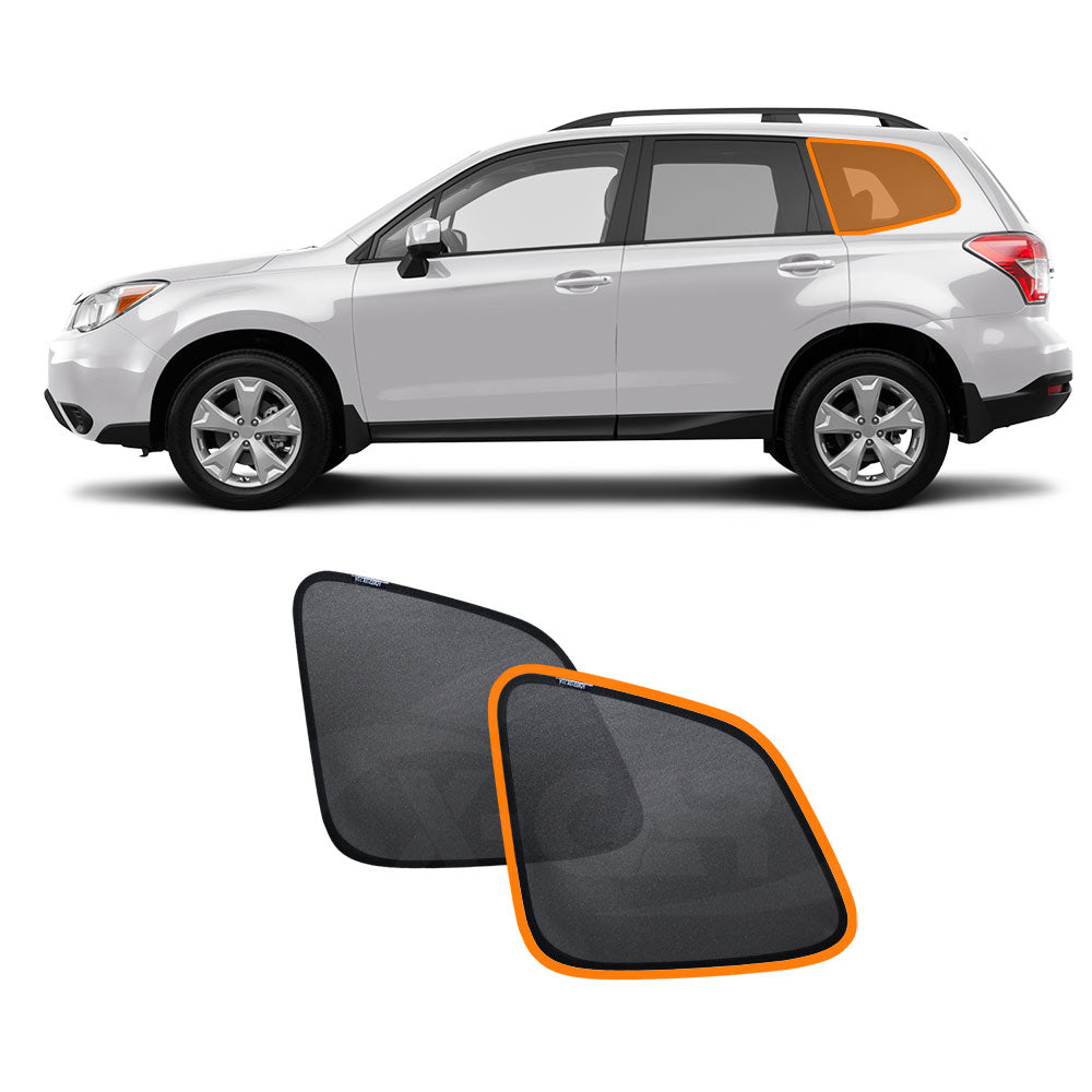 Port Window Sun Shade for Subaru Forester 2012 2013 2014 2015 2016 2017 2018 Car Sun Blind Mesh Third Row Window
