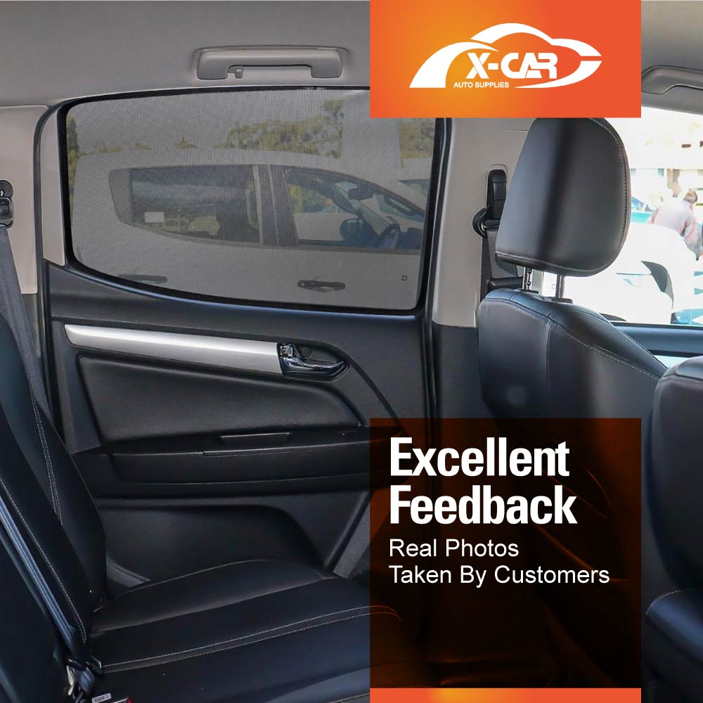 Rear Window Sun Shade for Holden Colorado 2012-2020 Car Sun Blind Mesh