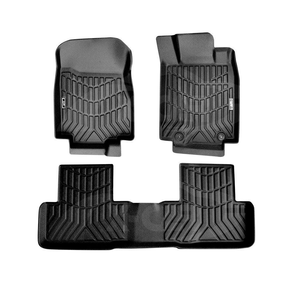 3D All-Weather Floor Mats for Honda CRV CR-V RM SUV 2012-2017 Heavy Duty Customized Car Floor Liners Full Set Carpet