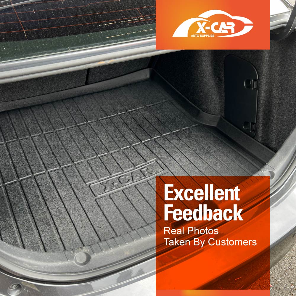 Heavy Duty Cargo Trunk Mat Boot Liner Cover Luggage Tray Fit Mazda 3 Sedan BM BN 2014 2015 2016 2017 2018 2019