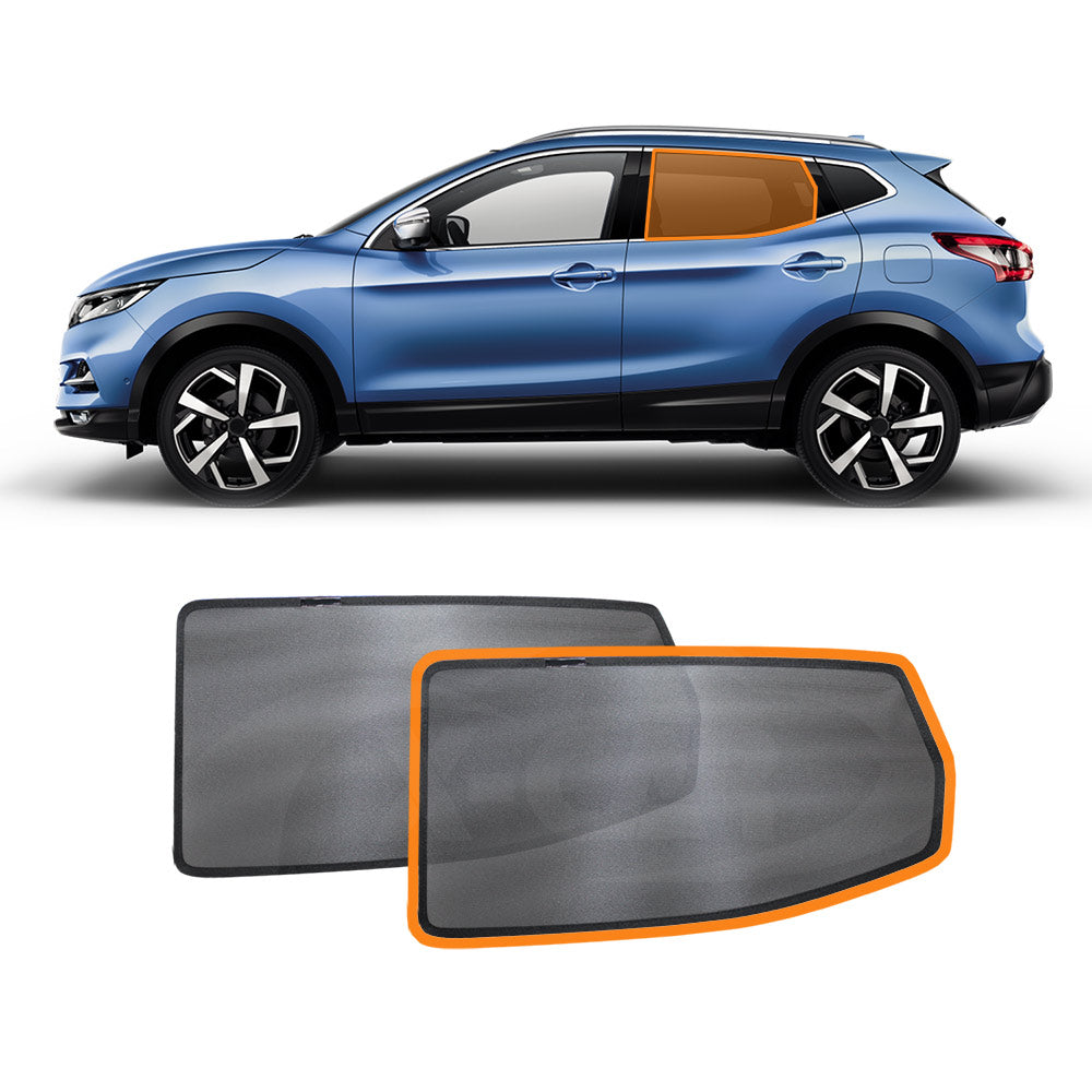 Rear Window Sun Shade for Nissan QASHQAI 2014-2022 Car Sun Blind Mesh