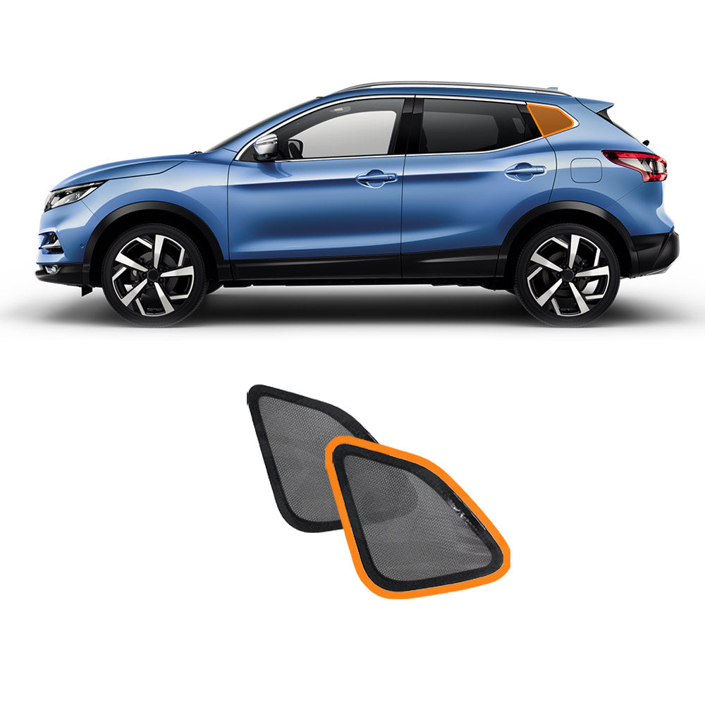 Port Window Sun Shade for Nissan QASHQAI 2014-2022 Car Sun Blind Mesh Third Row Window