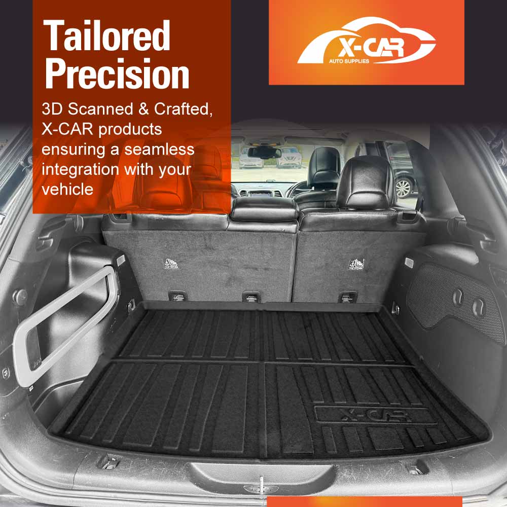 Boot Liner for Jeep Cherokee 2014-2022 All Weather Heavy Duty Cargo Trunk Mat Luggage Tray