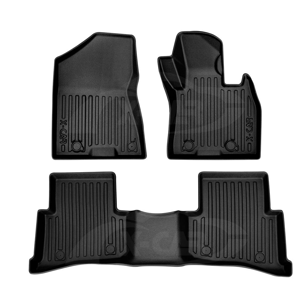 3D All-Weather Floor Mats for Hyundai Tucson 2015-2021 Heavy Duty Customized Car Floor Liners Full Set Carpet