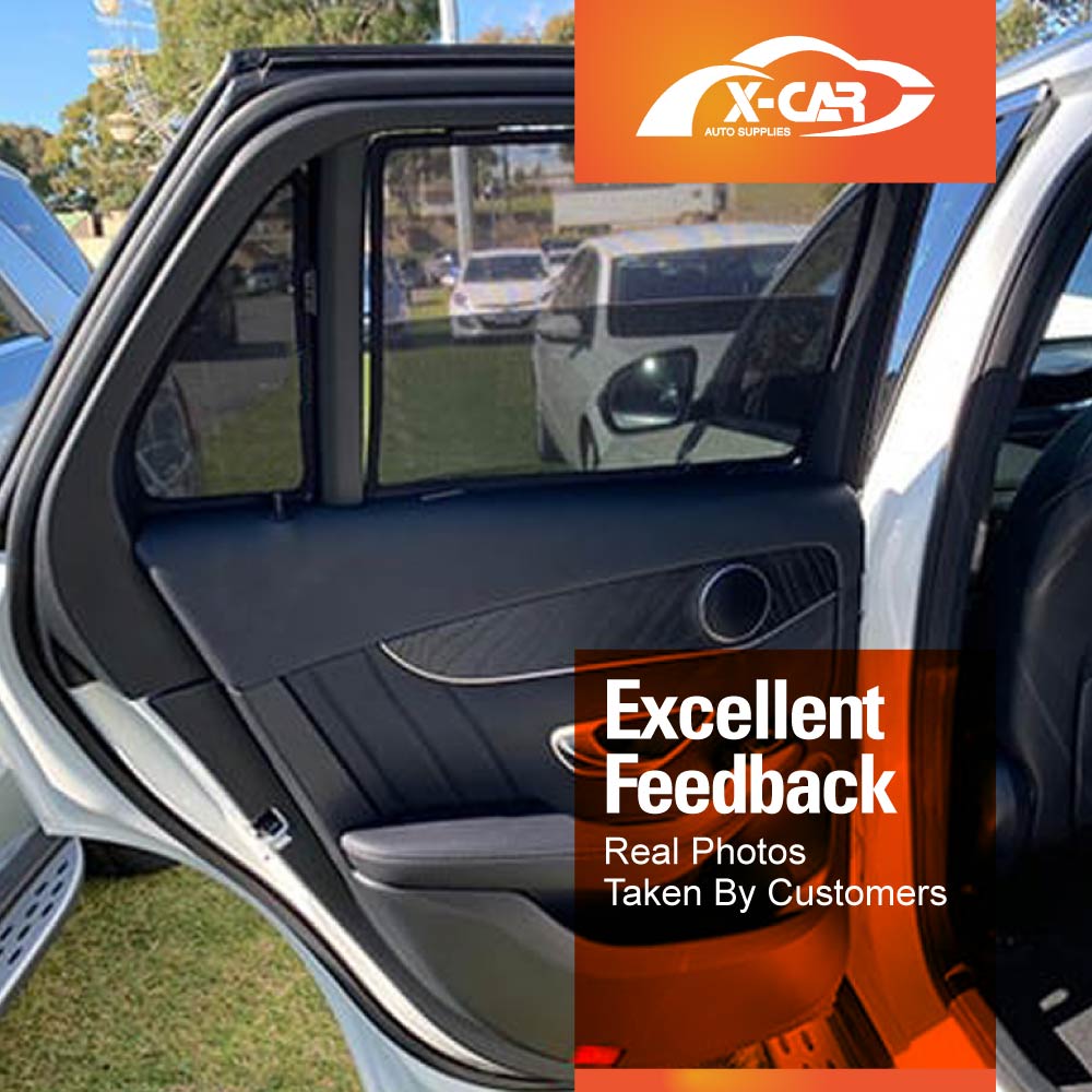 Mercedes-Benz GLC 2015-2022 Car Window Sun Blind Sun Shade Mesh 8 Pcs Whole Set Front Rear