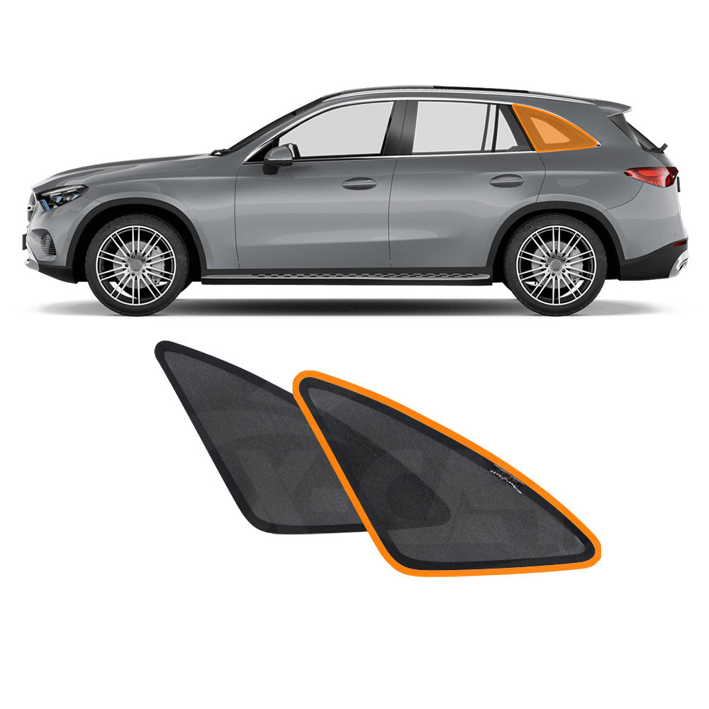 Port Window Sun Shade for Mercedes-Benz GLC 2015 2016 2017 2018 2019 2020 2021 2022 Car Sun Blind Mesh