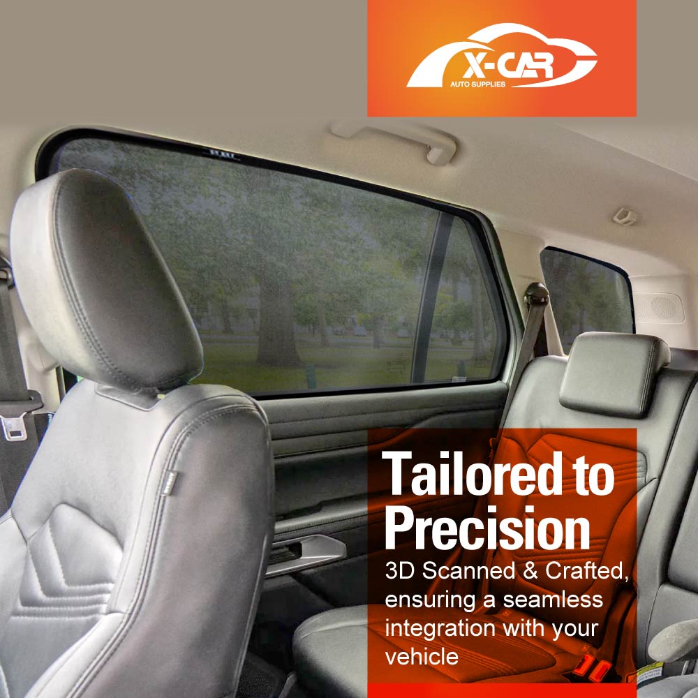 Port Window Sun Shade for Ford Everest 2022-Onwards Car Sun Blind Mesh