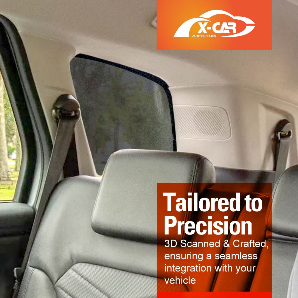 Window Sun Shades for Ford Everest 2022-Onwards Car UV Protection Windscreen Blind Mesh