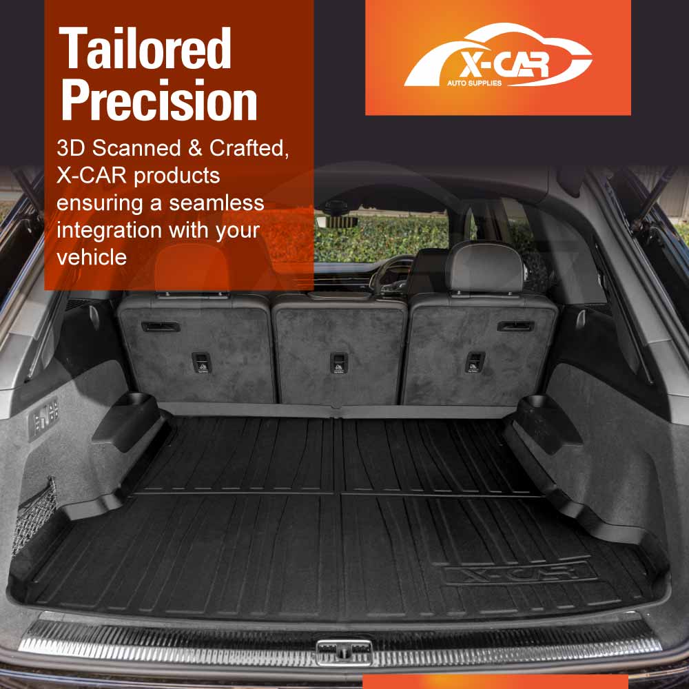 Boot Liner for Audi Q7 SQ7 2015-Onwards Heavy Duty All Weather Cargo Trunk Cover Mat Luggage Tray