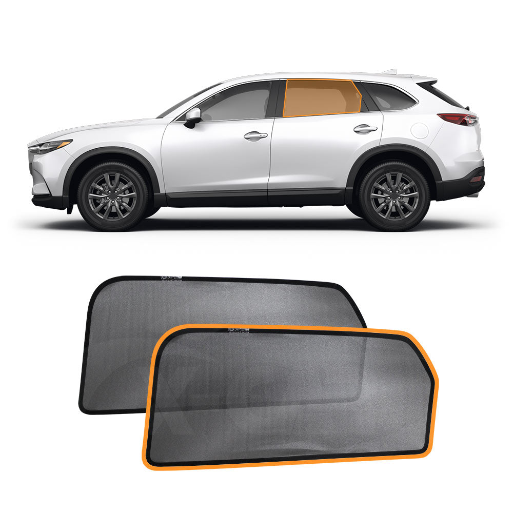 Rear Window Sun Shade for Mazda CX-9 CX9 2016-2025 Car Sun Blind Mesh
