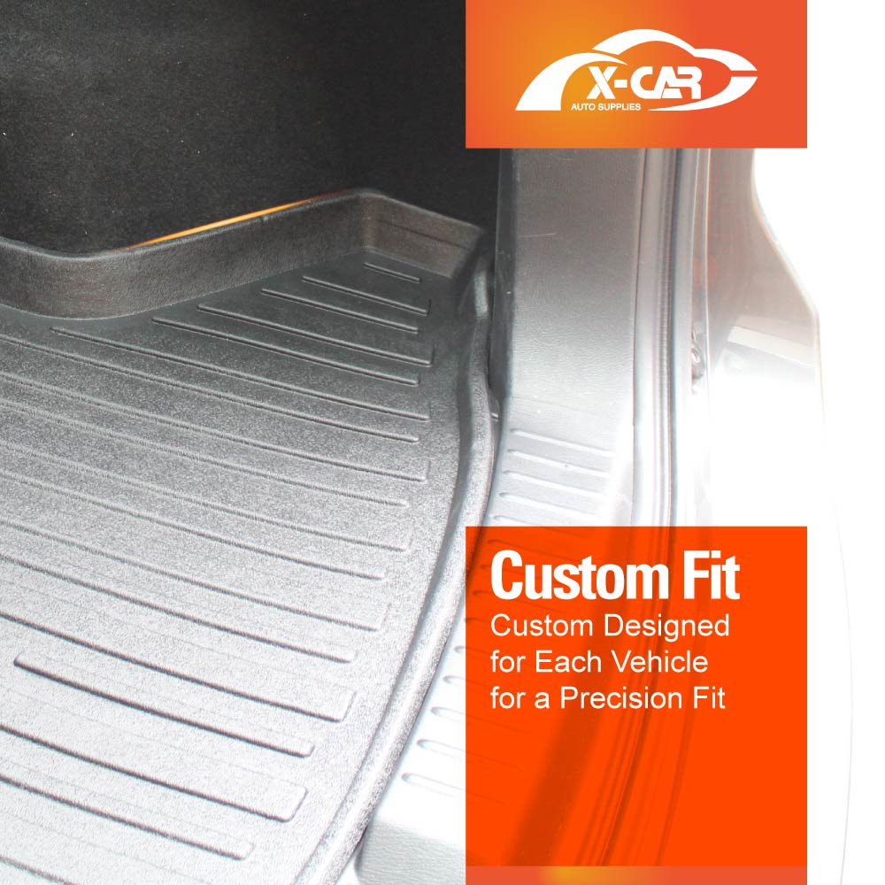 Floor Mat Boot Liner Back Seat Protector for Mazda CX5 CX-5 2017-2025 Heavy Duty Cargo Car Trunk Kick Mats Cover