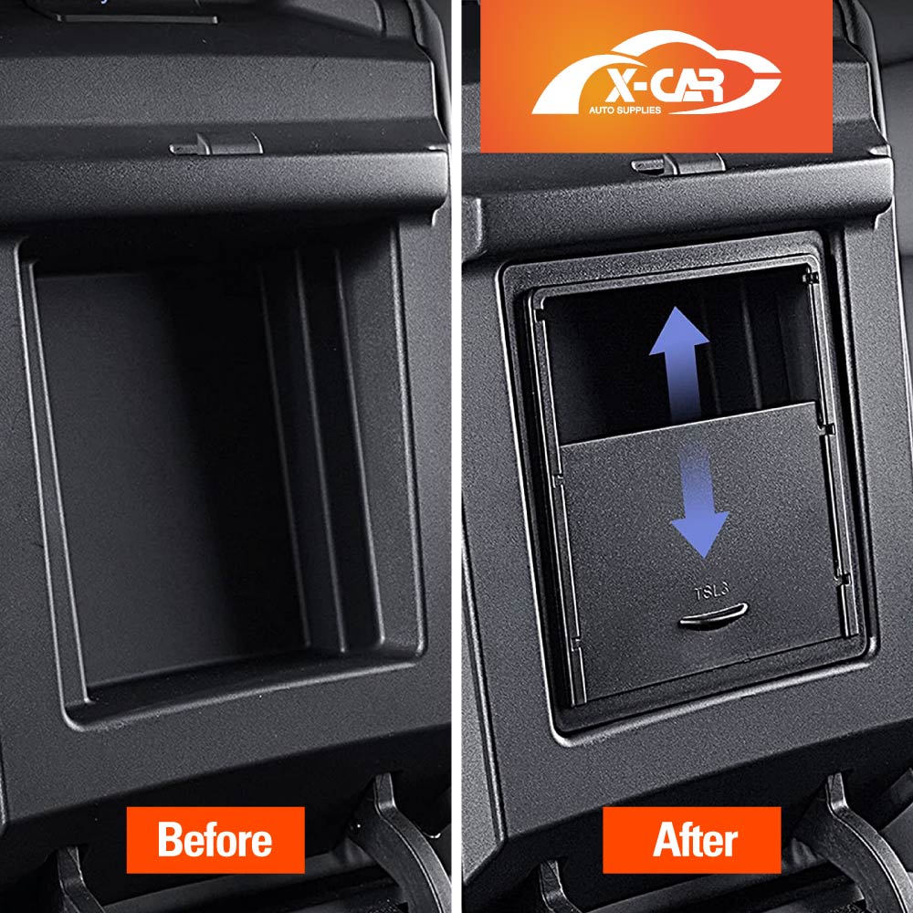 Centre Console Organizer for Tesla Model 3 2017-2023 Model Y 2021-2025 Armrest Hidden Storage Box