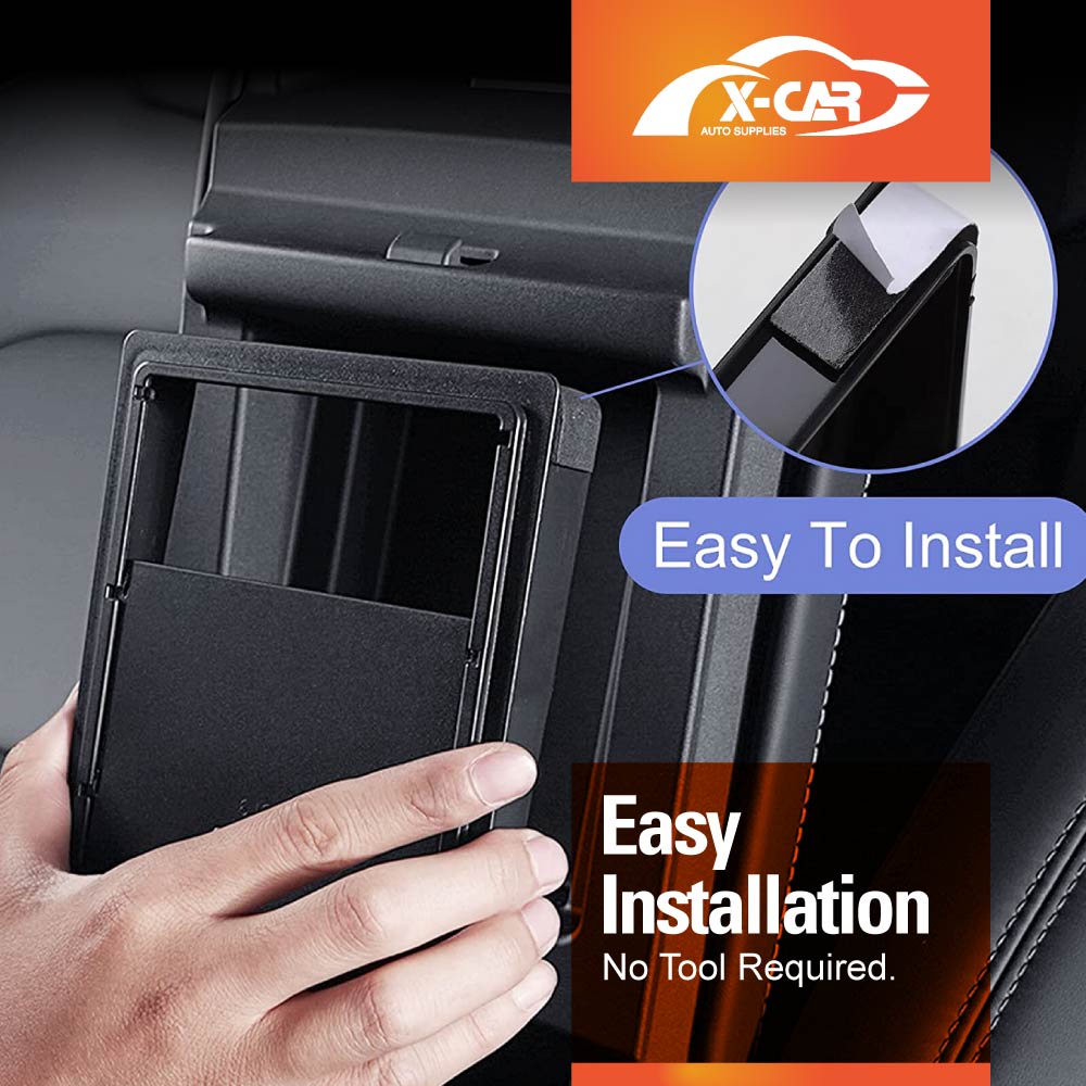 Centre Console Organizer for Tesla Model 3 2017-2023 Model Y 2021-2025 Armrest Hidden Storage Box