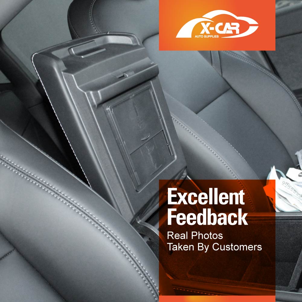 Centre Console Organizer for Tesla Model 3 2017-2023 Model Y 2021-2025 Armrest Hidden Storage Box