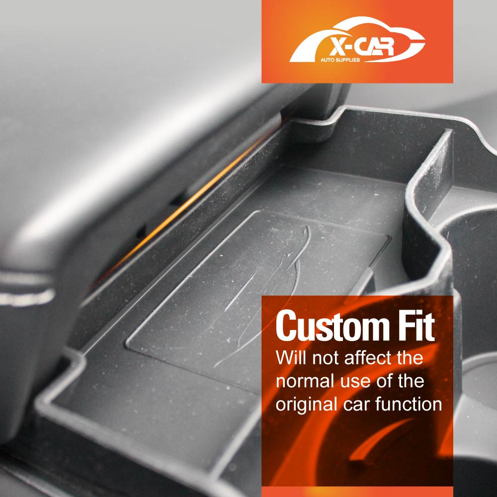 Centre Console SIlicone Cup Holder Insert Tray for Tesla Model 3 2017-2023 and Model Y 2021-2025