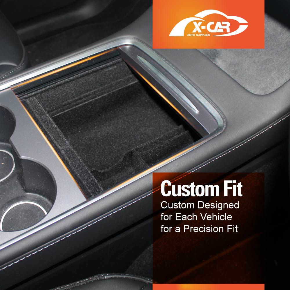 Centre Console Organizer Tray for Tesla Model 3 2017-2023 and Model Y 2021-2025 Armrest Storage Box Cubby Drawer Container