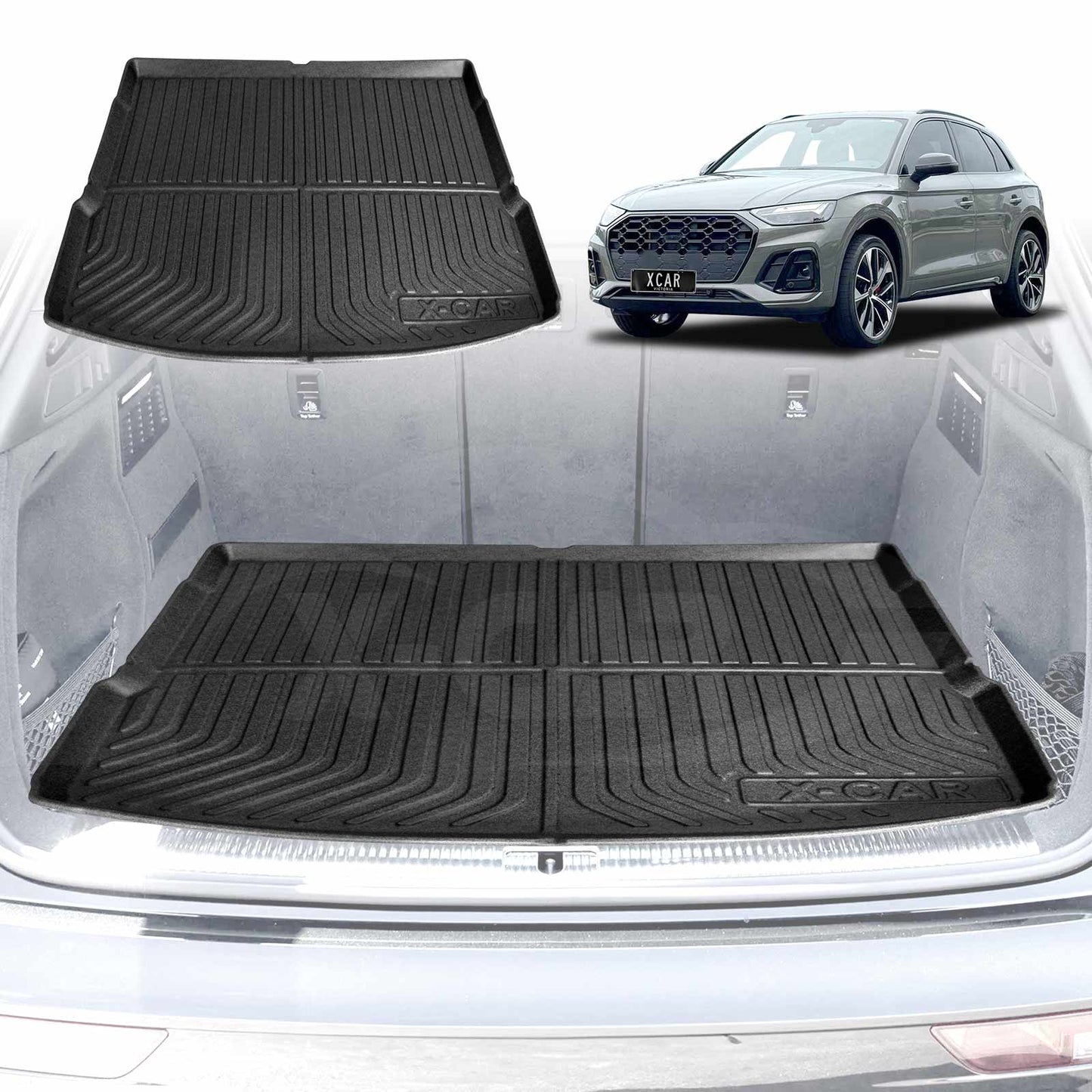 Boot Liner for  Audi Q5 SQ5 2017-Onwards Heavy Duty Cargo Trunk Mat Luggage Tray