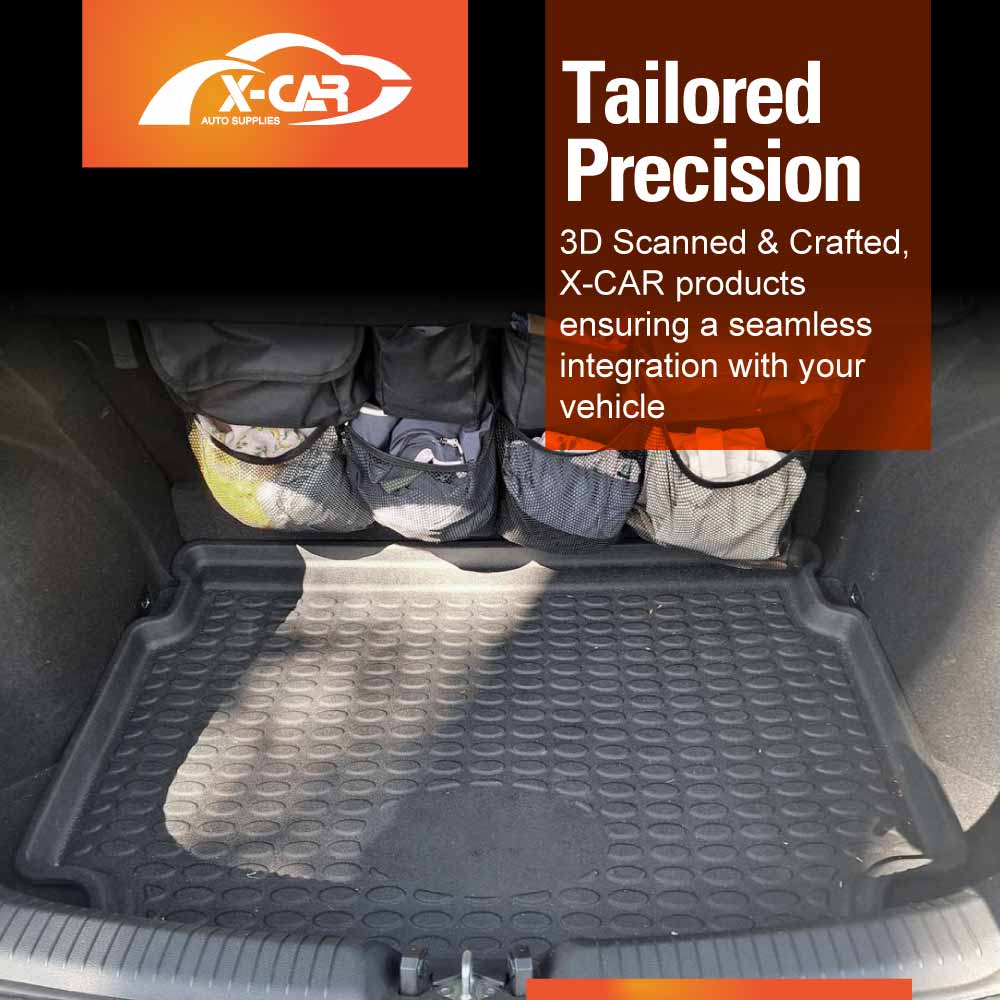 Floor Mats Boot Liner for Hyundai i30 Hatchback 2018-Onwards Height Ajustable Boot All Weather Heavy Duty Cargo Car Trunk Luggage Tray