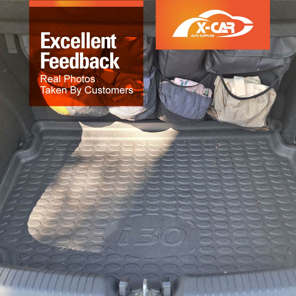 Boot Liner for Hyundai i30 Hatchback 2018-2025 Heavy Duty Cargo Trunk Cover Mat Luggage Tray