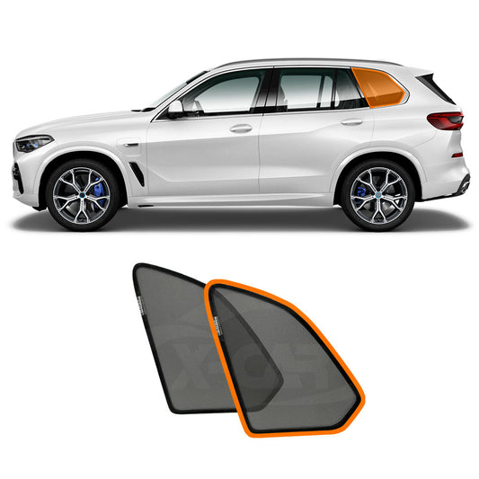 Port Window Sun Shade for BMW X5 2018-Onwards Car Sun Blind Mesh Third Row Window