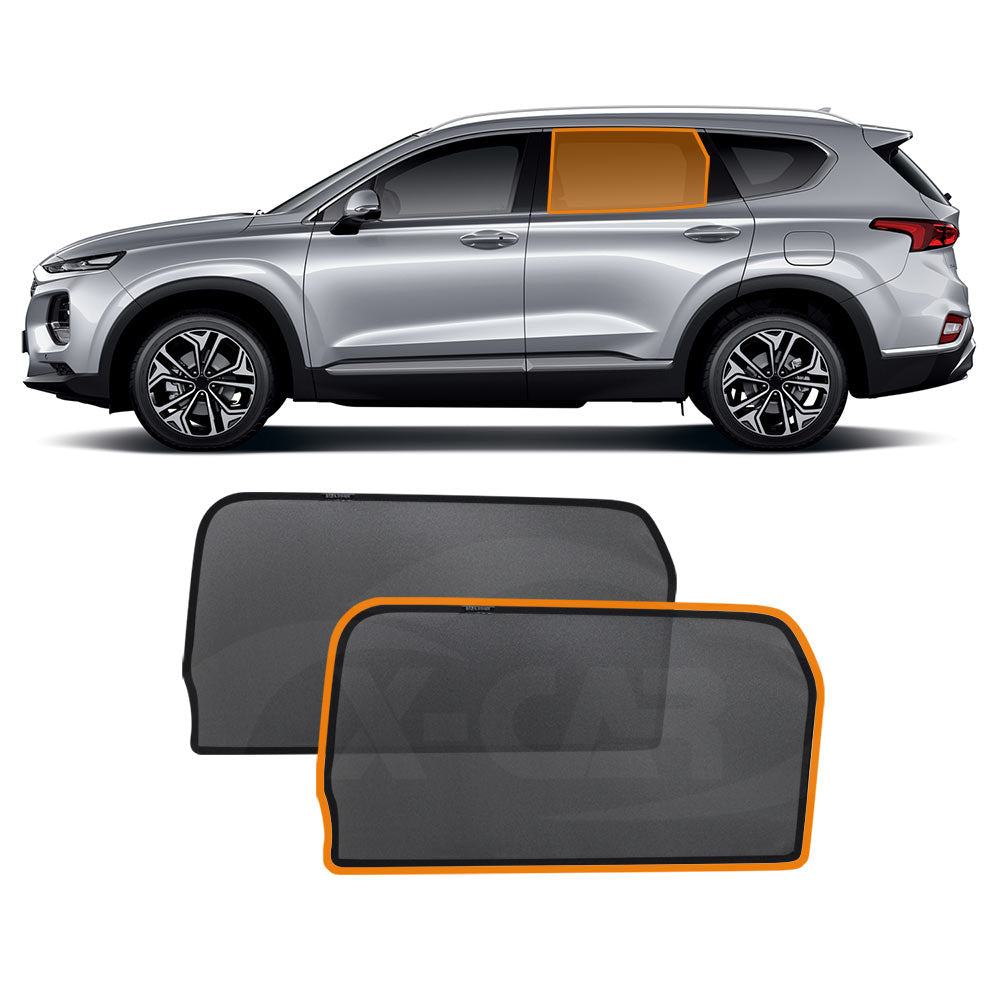 Rear Window Sun Shade for Hyundai SantaFe Santa Fe 2018-2023 Car Sun Blind Mesh
