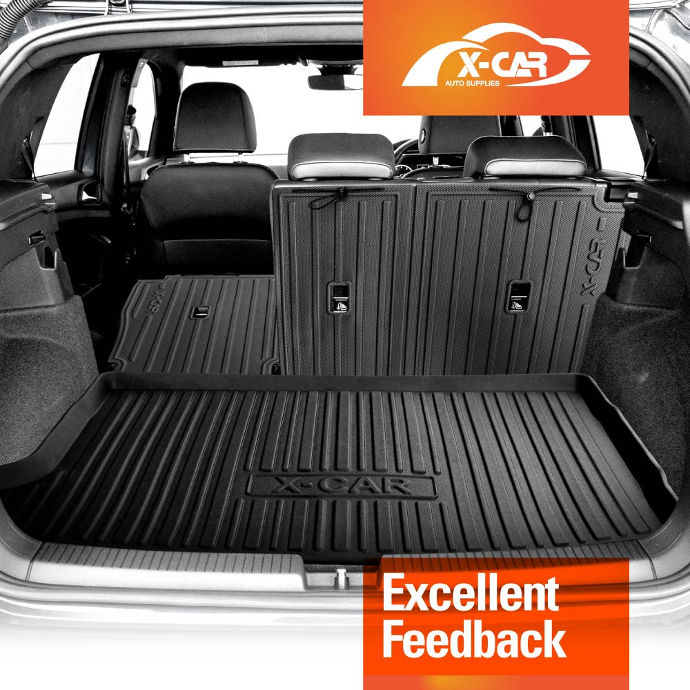Heavy Duty Cargo Trunk Mat Boot Liner Luggage Tray for Volkswagen T-Cross 2019-Onwards