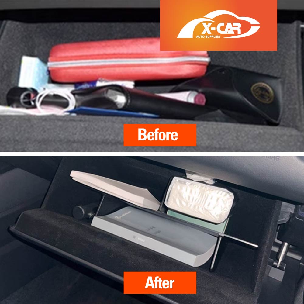 Glove Box Insert Tray Armrest Organizer Box for Lexus NX Series NX250 NX350 NX350h NX450h 2022-Onwards Car Storage Accessories.