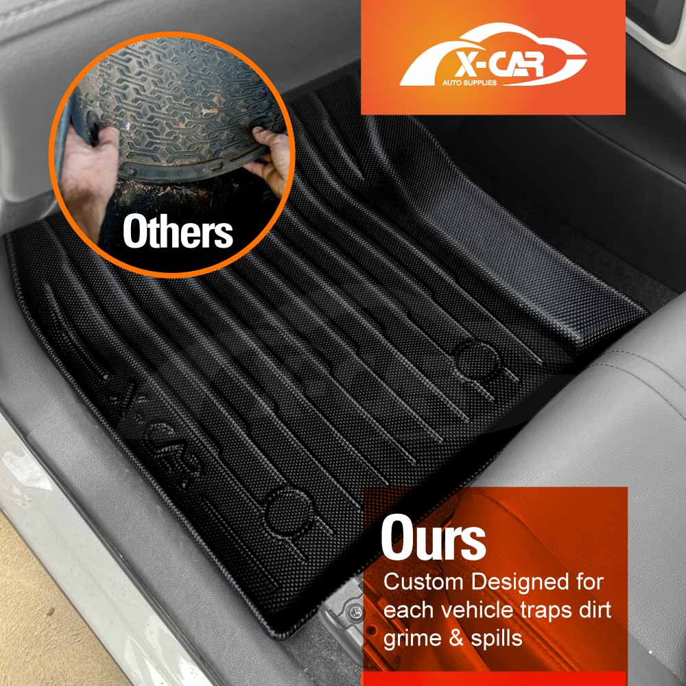 3D Floor Mats Boot Liner for Toyota Corolla Cross 2022-Onwards All Weather Heavy Duty Cargo Car Trunk Luggage Tray