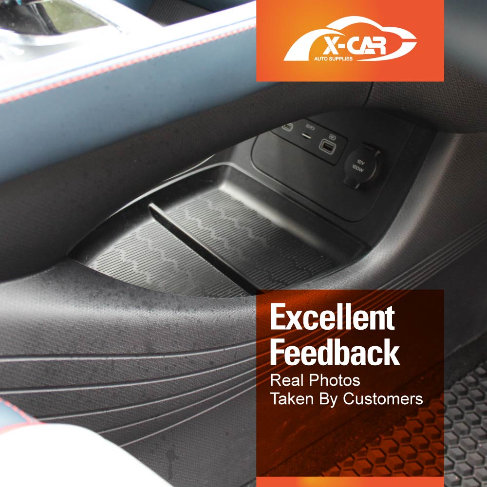 BYD Atto 3 2022-2025 Centre Console Organizer Tray Storage Box TPE Car Interior Accessories