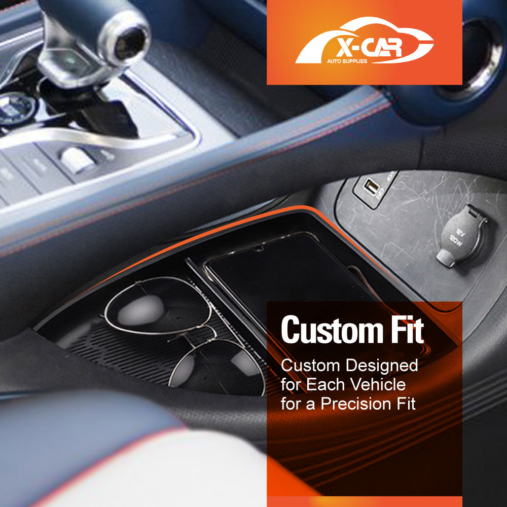 BYD Atto 3 2022-2025 Centre Console Organizer Tray Storage Box TPE Car Interior Accessories