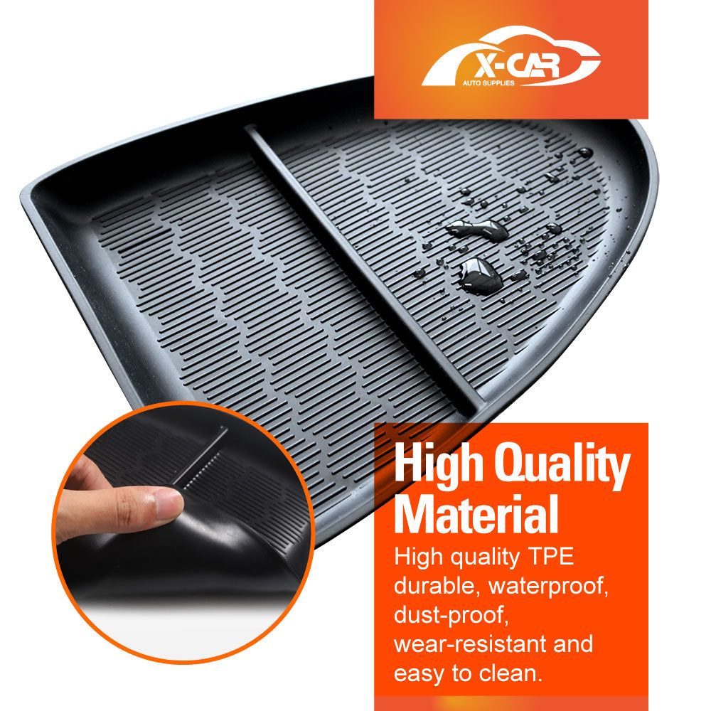 BYD Atto 3 2022-2025 Centre Console Organizer Tray Storage Box TPE Car Interior Accessories