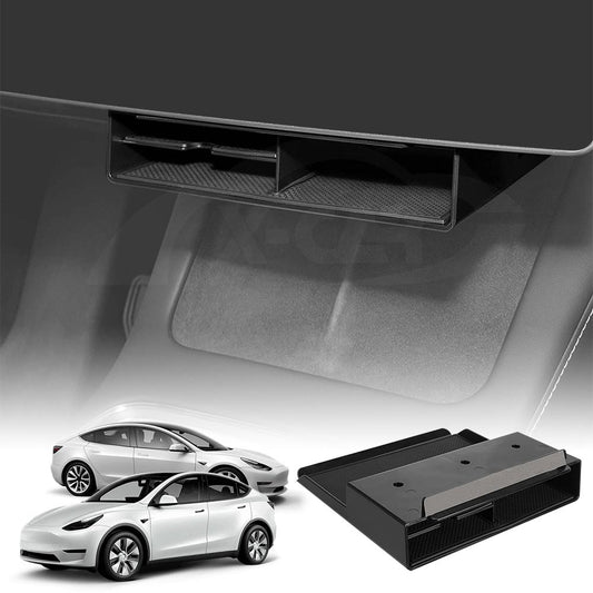 Tesla Model 3 2017-2023 and Model Y 2021-2025 Center Console Organizer Under Screen Storage Box Tray