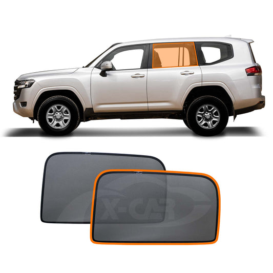 Rear Window Sun Shade for Toyota Landcruiser 300 LC300 2021-2025 Car Sun Blind Mesh
