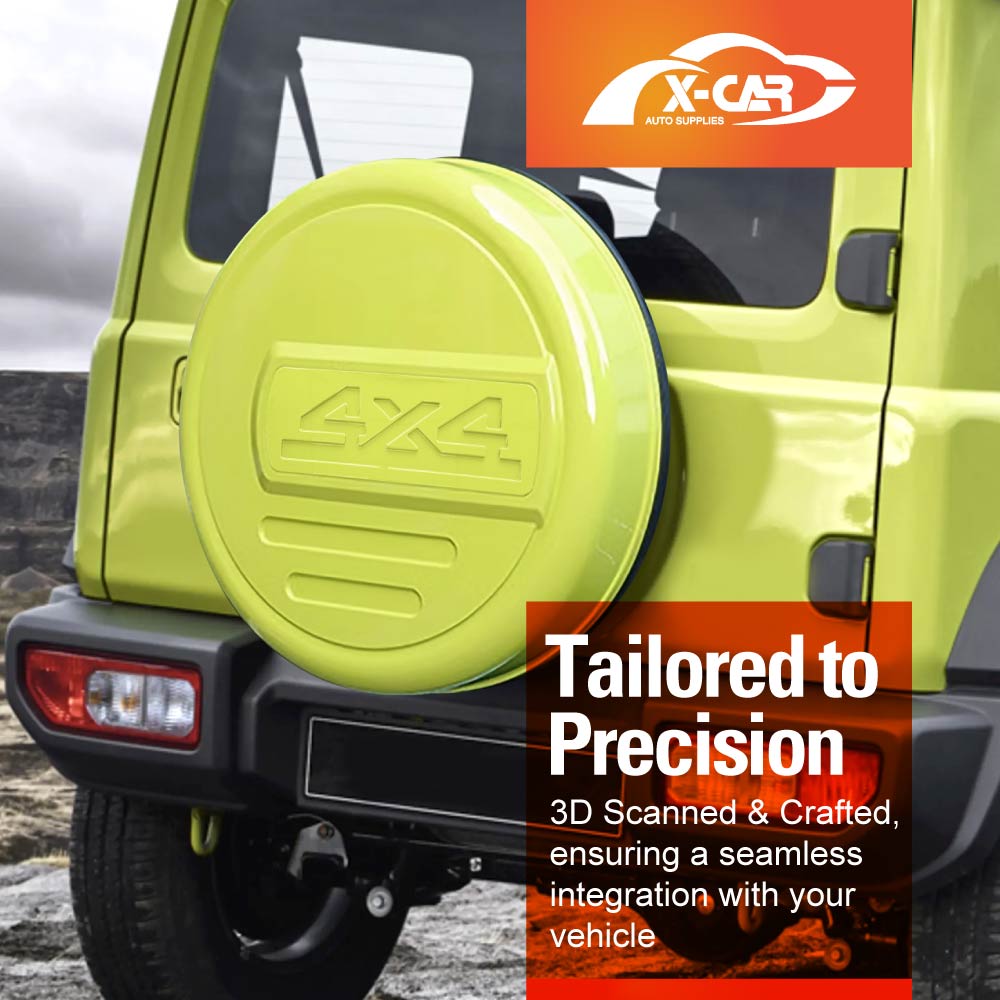 Spare Wheel Cover for Suzuki Jimny XL 5-Door 2023-2025 Spare Tire Protective Cover Kinetic Yellow Exterior