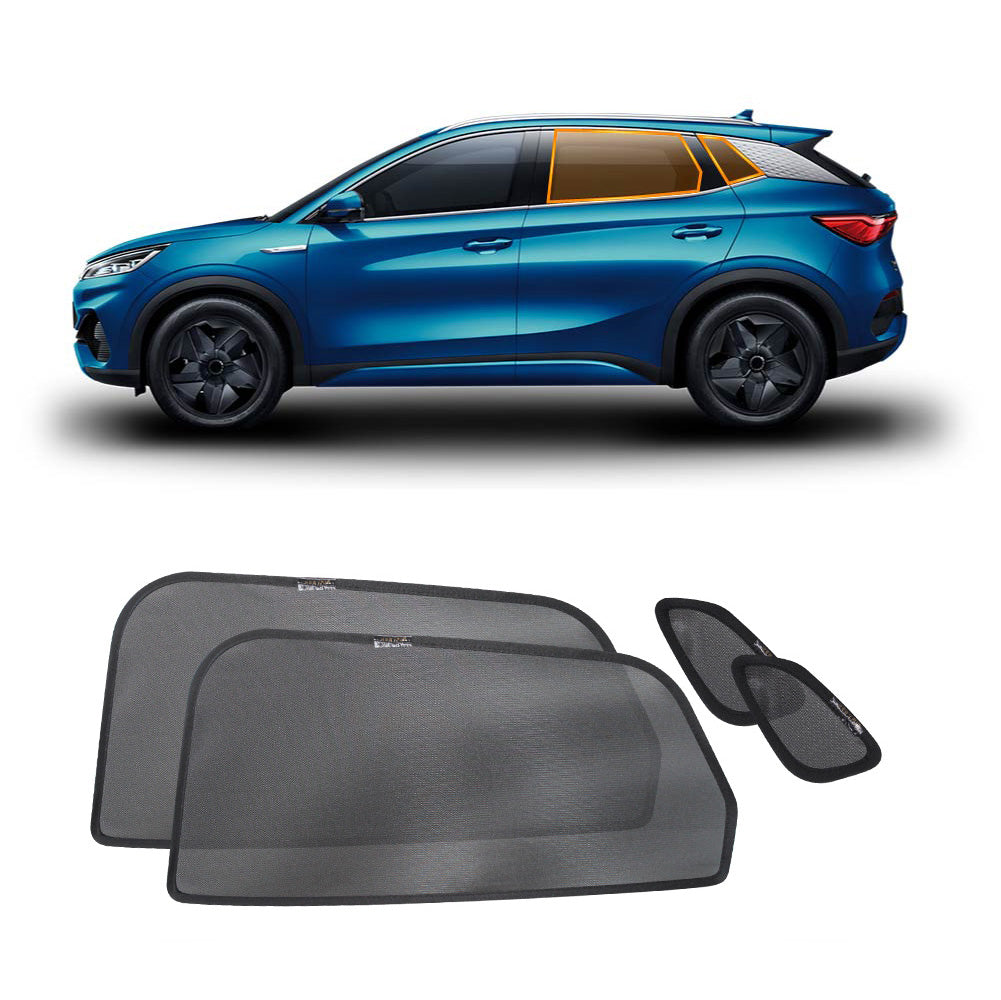 Window Sun Shade Compatible with BYD Atto 3 2022-Onwards for Rear and Port Windows Blind Mesh Car Accessories