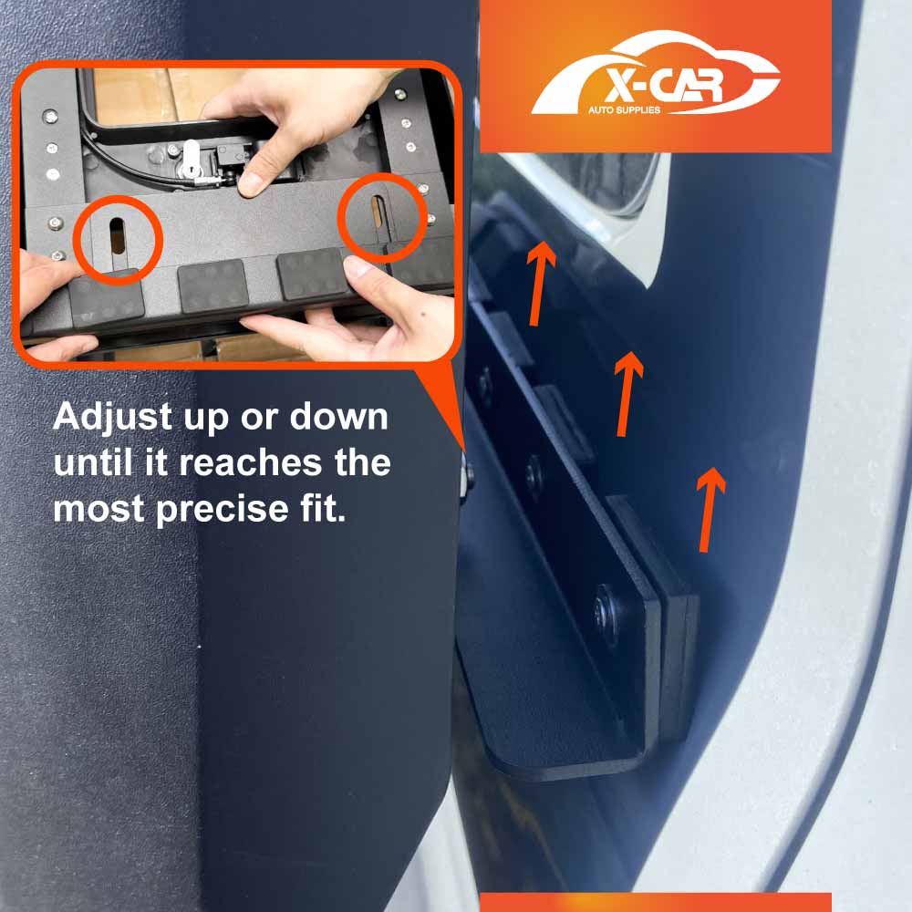 GWM Tank 300 2023-2025 Foldable Liftable Side Ladder Protective Frame Exterior Modification Accessories Aluminum Alloy Black