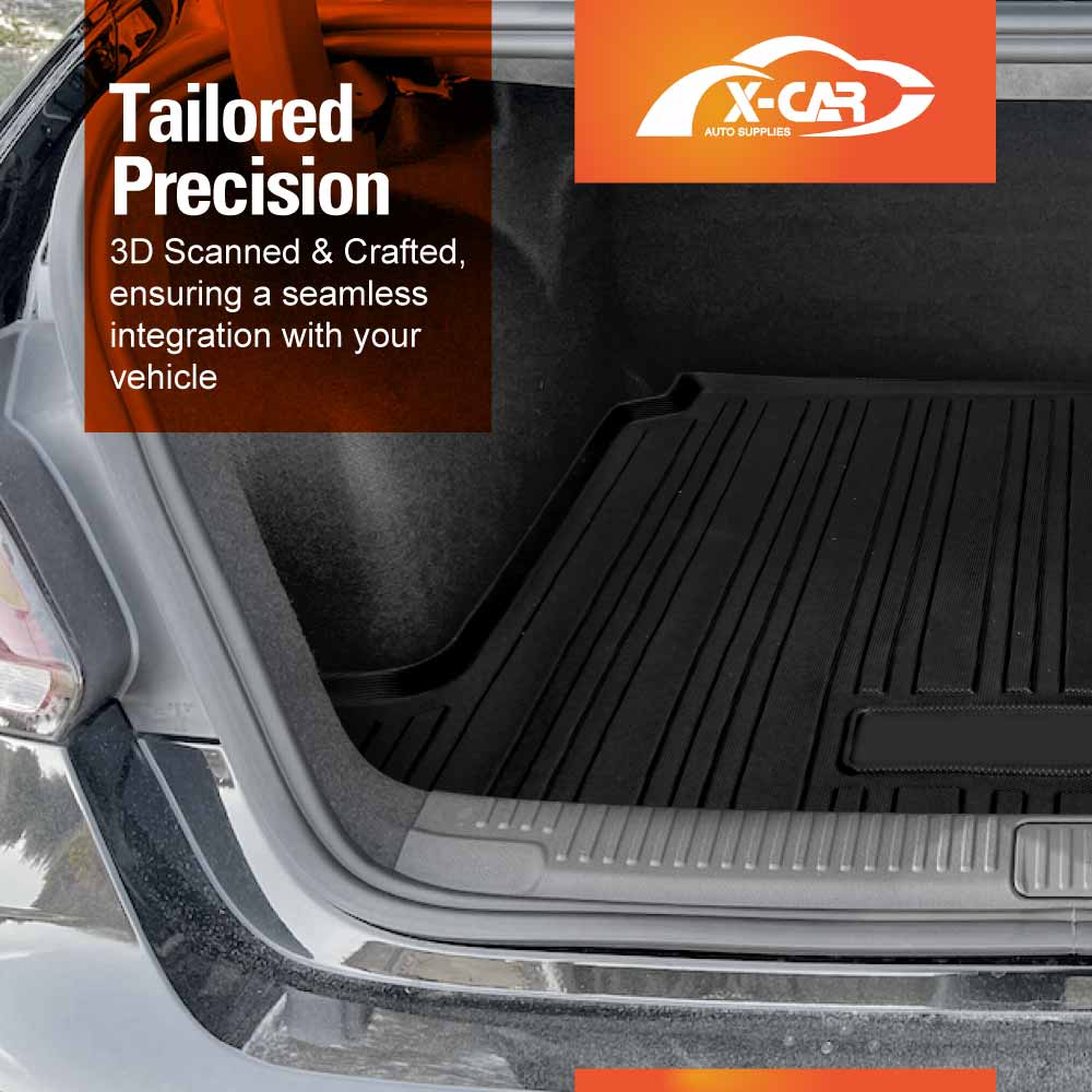 3D Floor Mats Boot Liner for MG MG5 2023-2025 All Weather Heavy Duty Cargo Car Trunk Luggage Tray