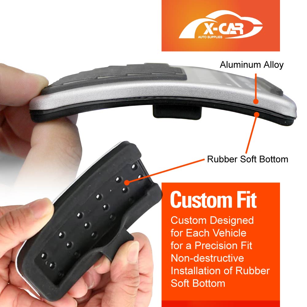 Performance Foot Pedals Pads Cover for Tesla Model 3 Highland 2023-2025 Aluminum Non-Slip Anti-Slip Accelerator Brake Accessories