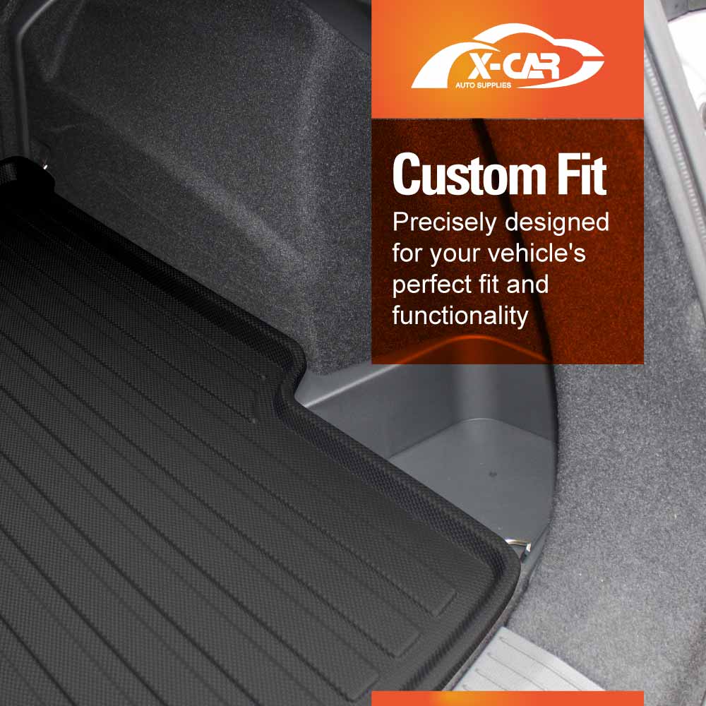 3D Floor Mats Boot Liner Set for Nissan X-trail Xtrail T33 5 Seat Petrol 2022-Onwards All Weather Heavy Duty Cargo Car Trunk Luggage Tray