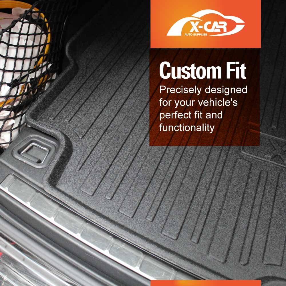 3D Floor Mats Boot Liner Set for Volvo XC60 XC 60 2017-Onwards All Weather Heavy Duty Cargo Car Trunk Luggage Tray