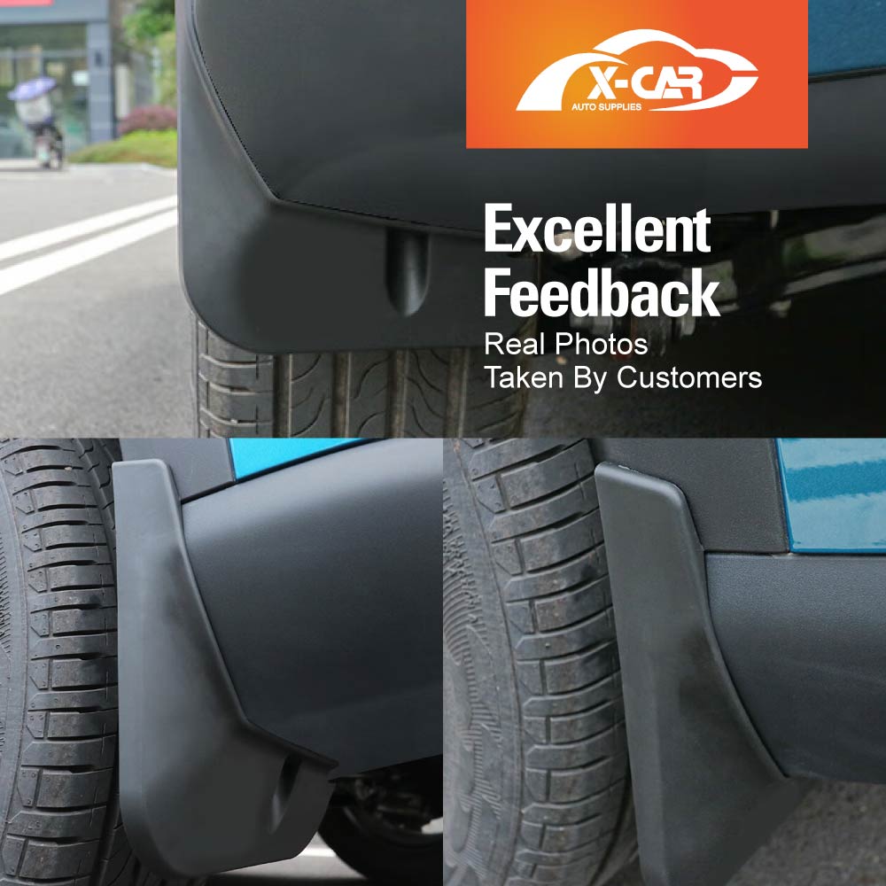 BYD Atto 3 2022-2025 Mud Flaps Splash Guards Mudguard Fender Front and Rear Set of 4